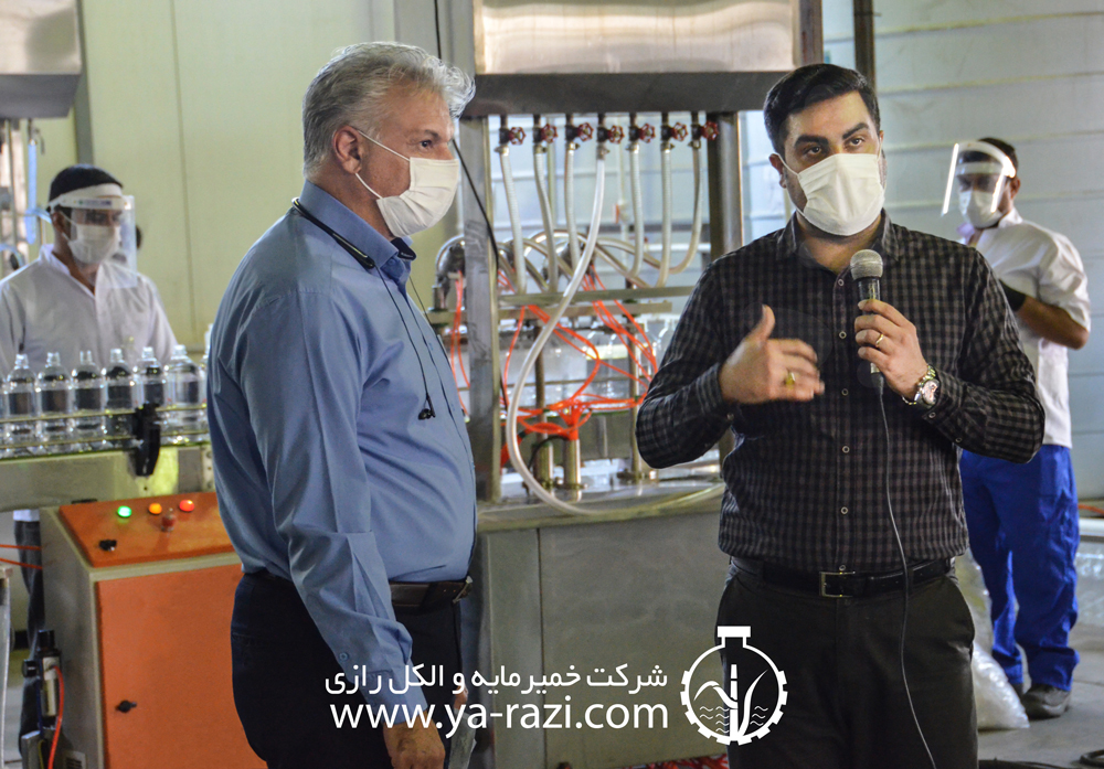 گزارش صدا و سیمای مرکز خوزستان از شرکت خمیرمایه و الکل رازی