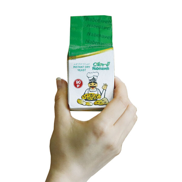 خمیرمایه خشک فوری ناب‌مایه 90 گرمی وکیوم - تصویر 6