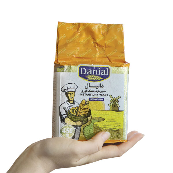 خمیرمایه خشک فوری دانیال 450 گرمی وکیوم - تصویر 6